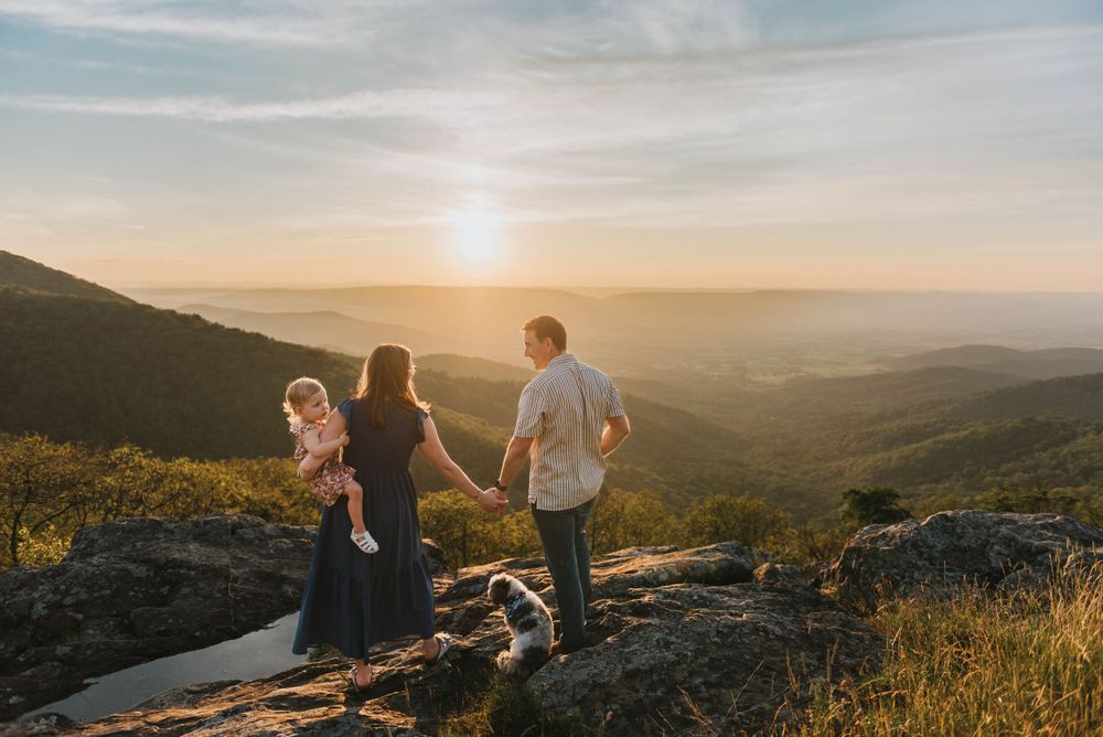 shenandoah, shenandoah va, virginia, mountain, mountain photo shoot, family session