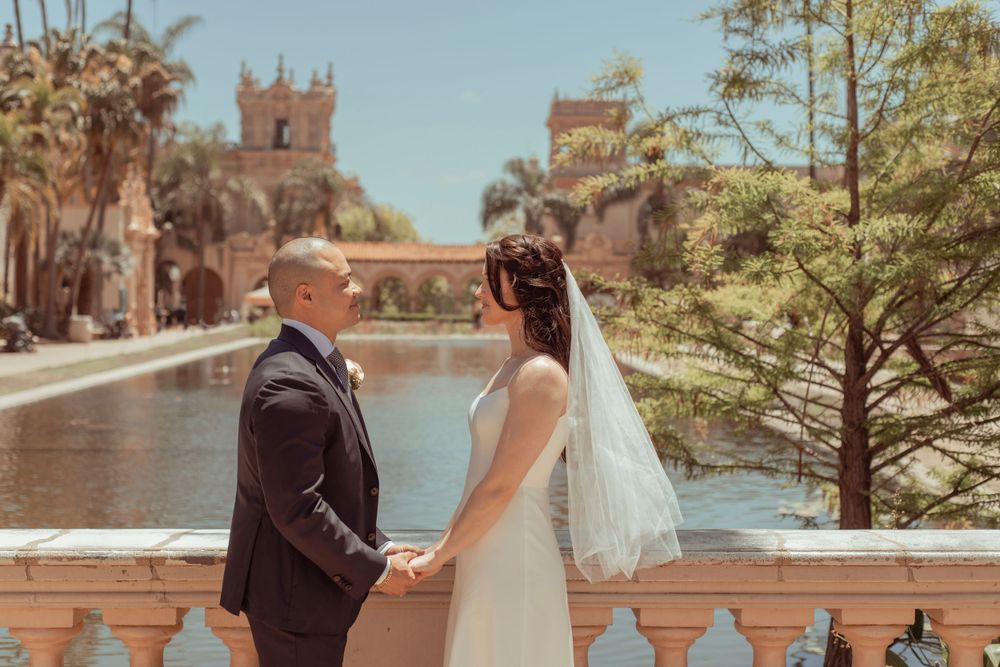 Balboa Park Engagement Photoshoot