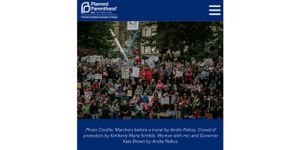 Kimberly Marie Kimble photojournalist publised on Planned Parenthood website Portland Oregon