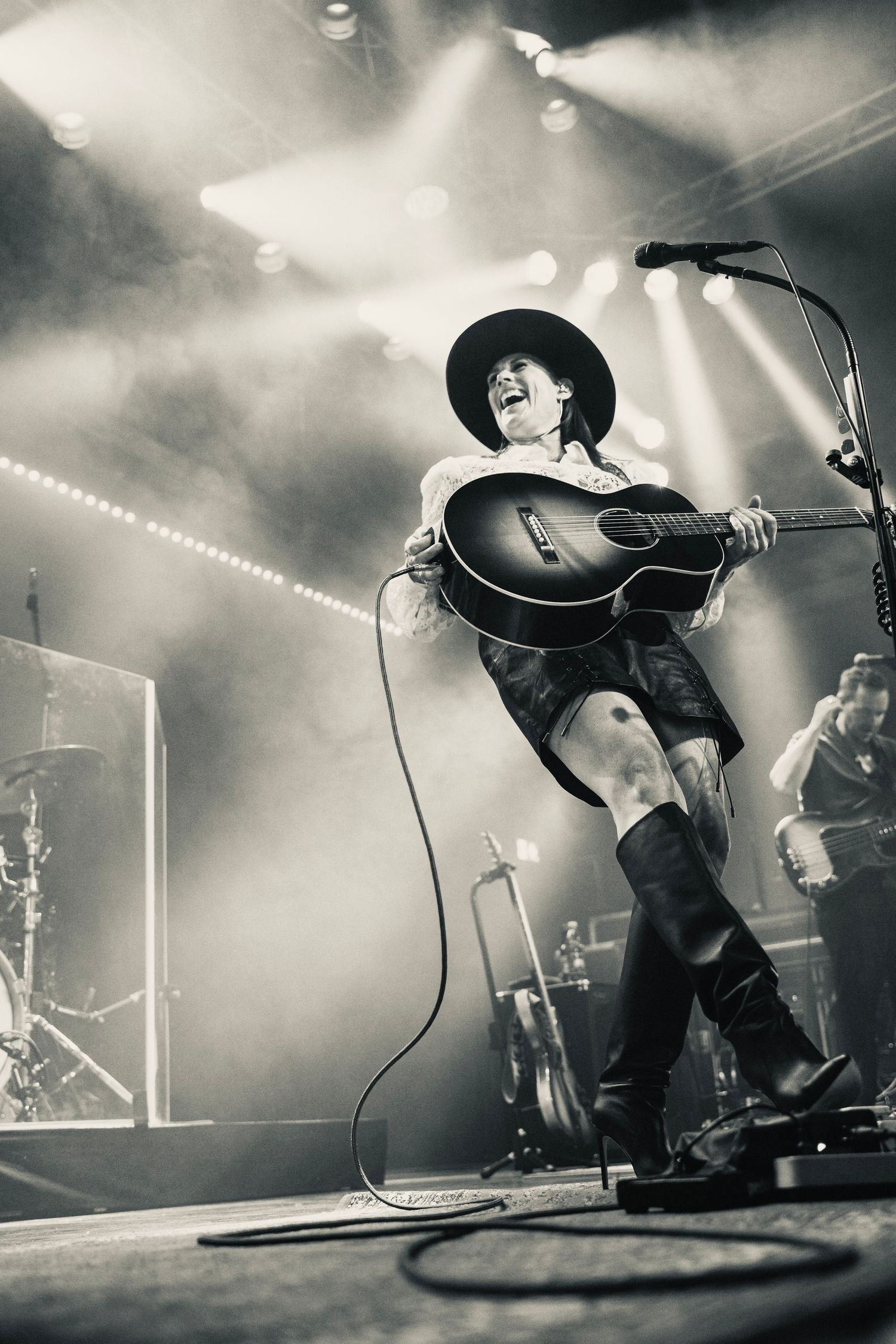 Jill and The Johnsons sjunger live i Lund – konsertfoto med känsla