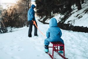 servizio fotografico di famiglia sulla neve, ANTONELLA PLATANIA