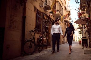 servizio fotografico di coppia, ortigia