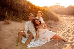 servizio fotografico di famiglia, Sicilia