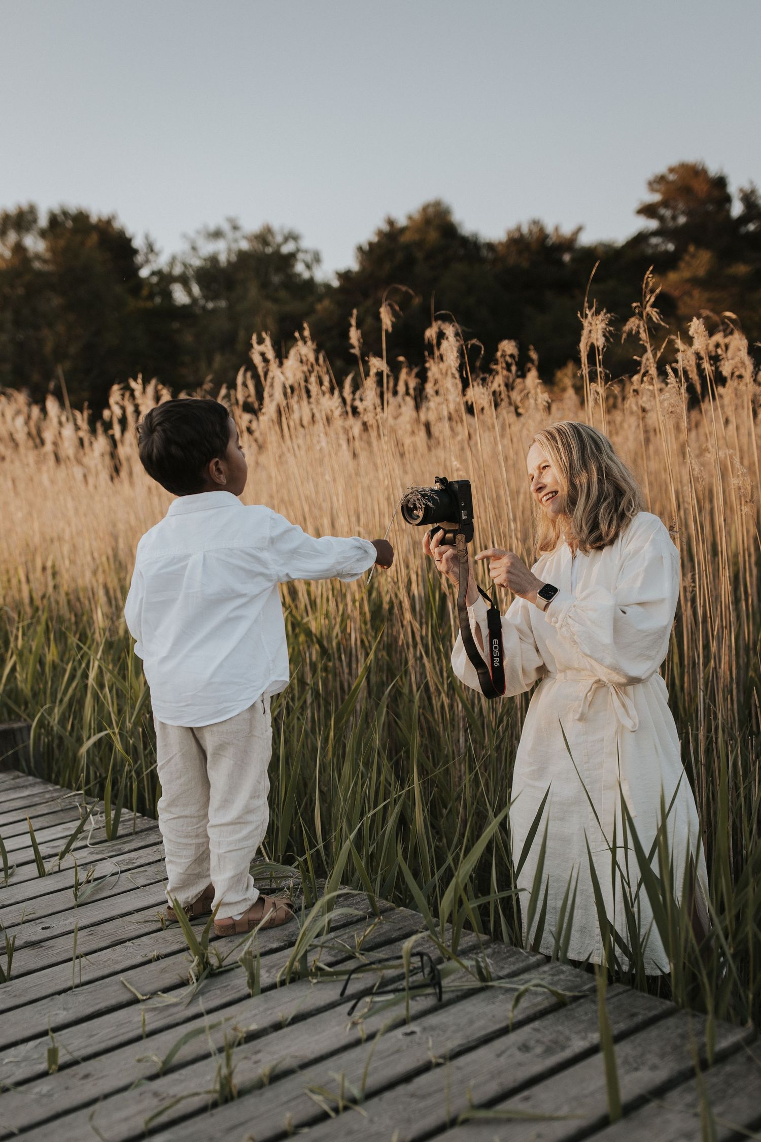 steg 2 lekfull fotografering, skapa god kontakt med familjen