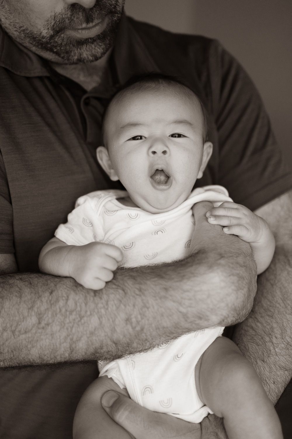 Los Gatos Newborn Photographer Cindy Tucey photographs lifestyle newborn session in-home in San Jose, California