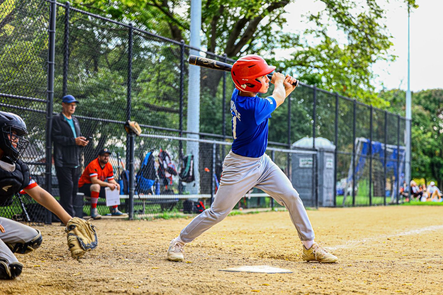 Park District baseball in Park Ridge
