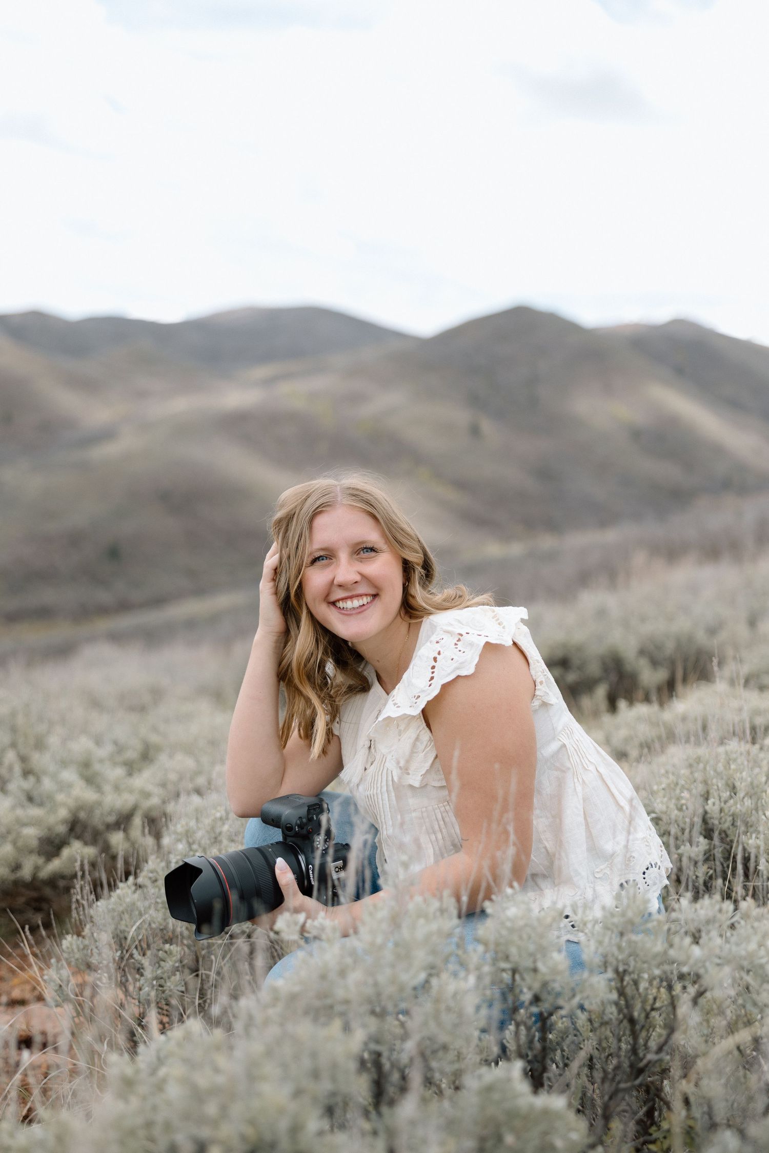 Ellie Benson of Ellie Rae Photography, a Midwest photographer specializing in weddings, couples, seniors, and families.