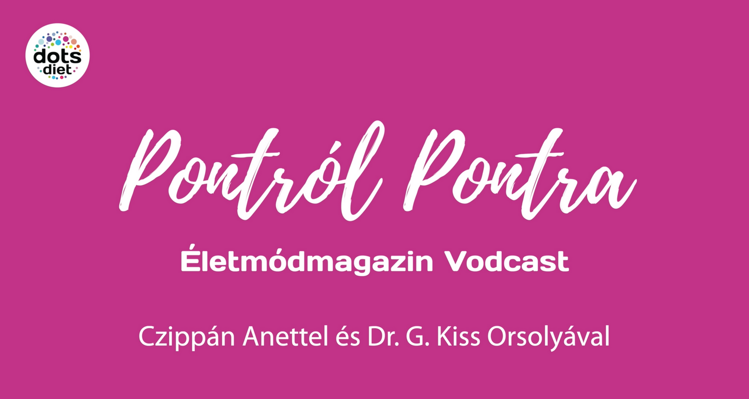 Pink podcast cover art for 'Pontrol Pontra' lifestyle magazine vodcast.
