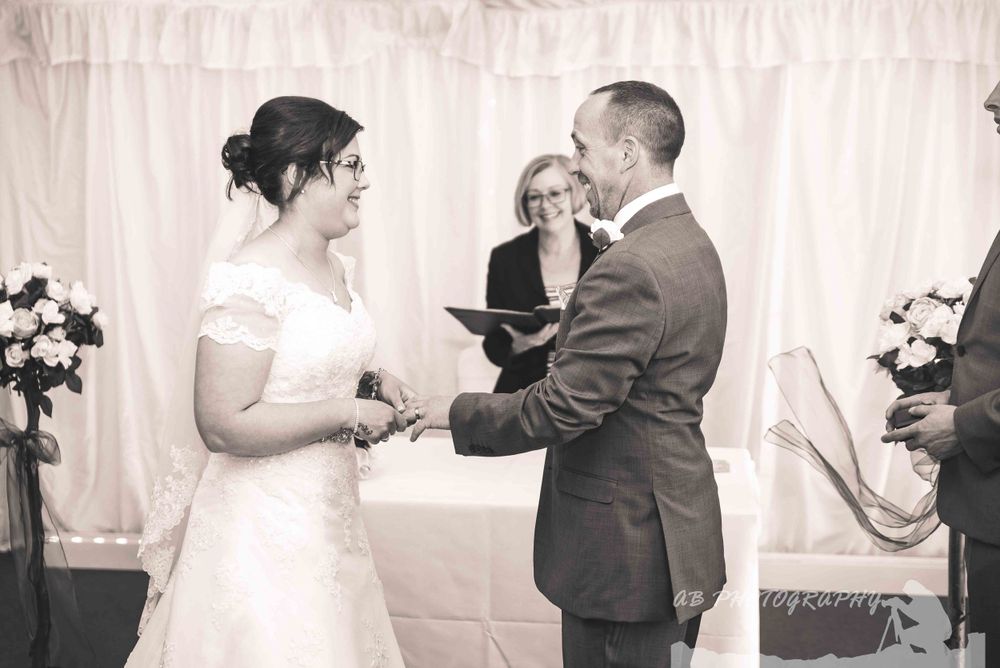Wedding ring exchange