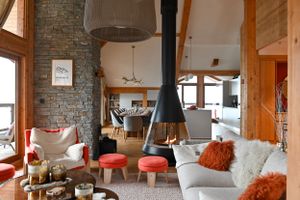 Interior photography France - Courchevel chalet