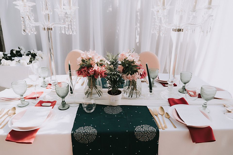 table decoration ideas for a home birthday party in Basildon, Essex