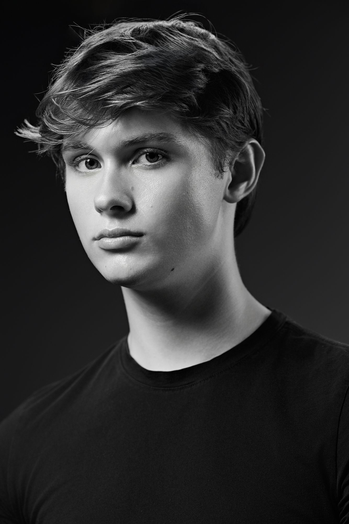 Actor headshot by Matthew Sewell, Little Rock Photographer
