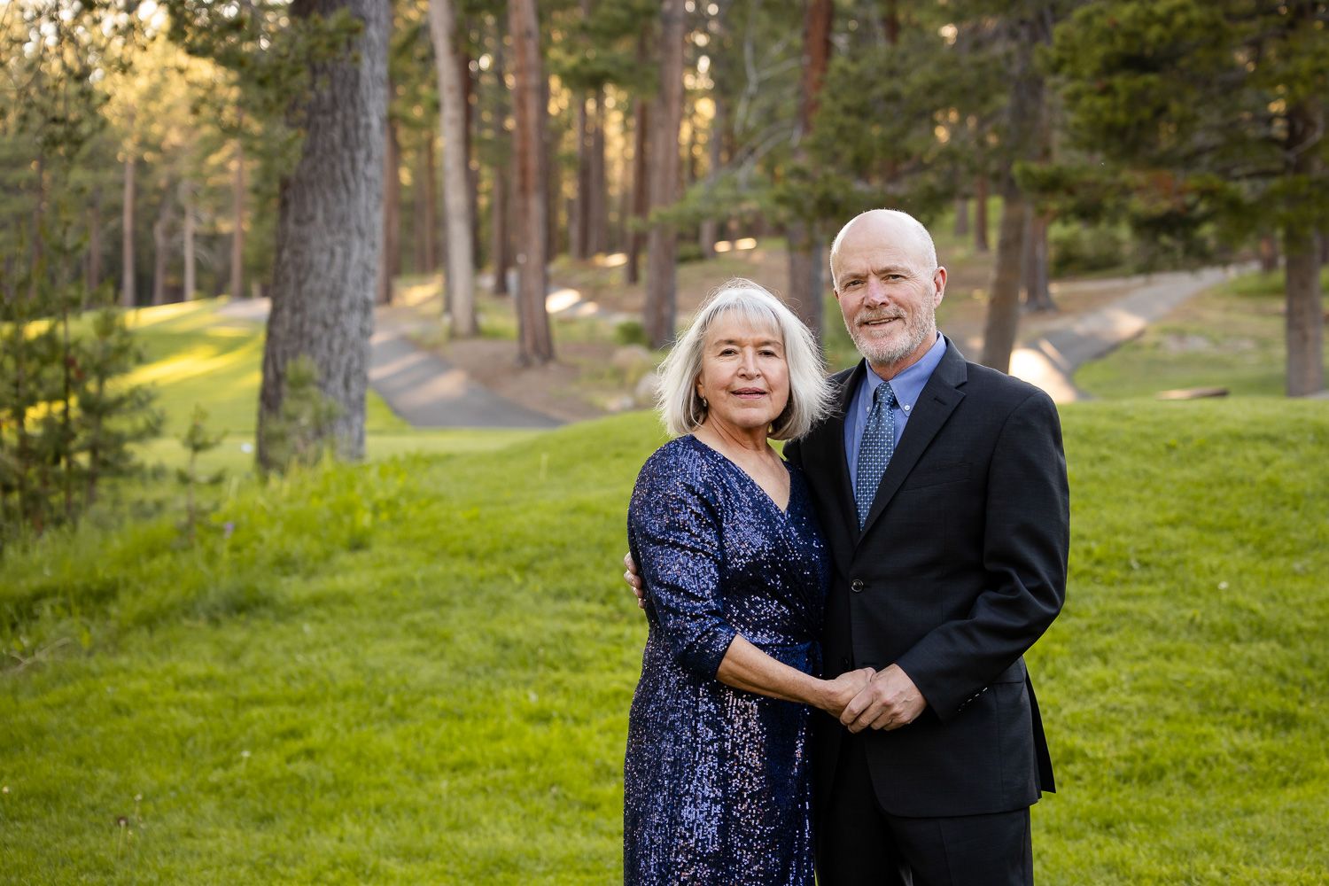 Lifestyle Family Photo Session at golden hour by Cindy Tucey Photography at the Tahoe Donner Lodge