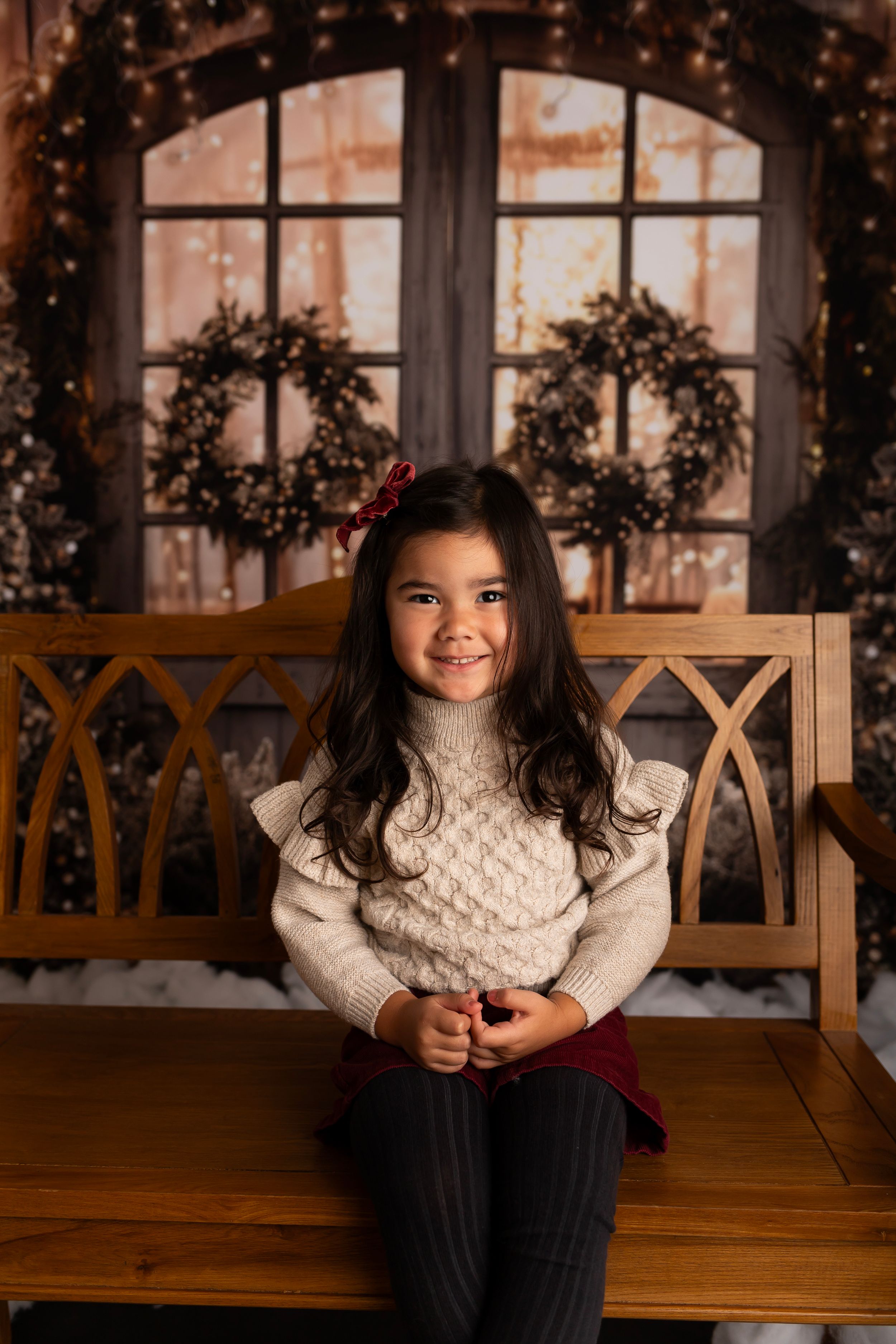 Studio Christmas Mini Session in Morris County NJ