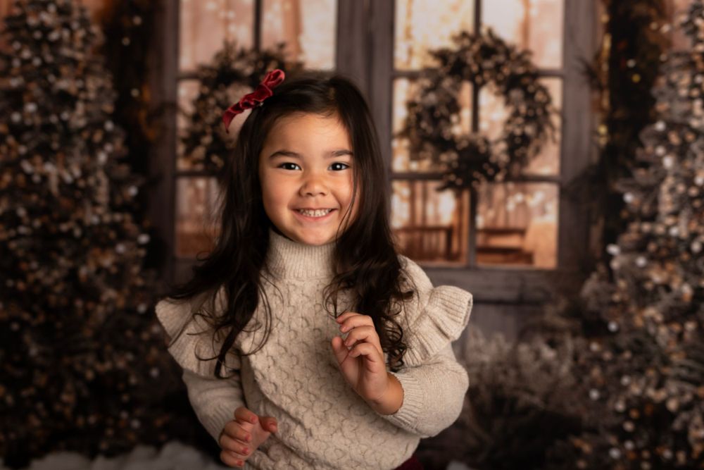 Studio Christmas Mini Session in Sussex County NJ