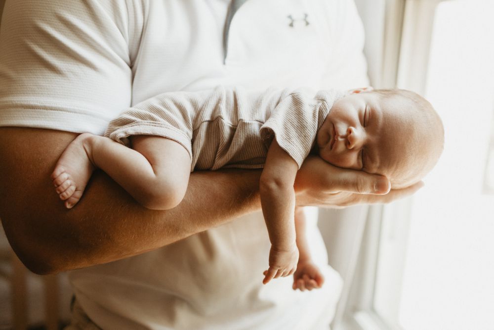 Lifestyle newborn session