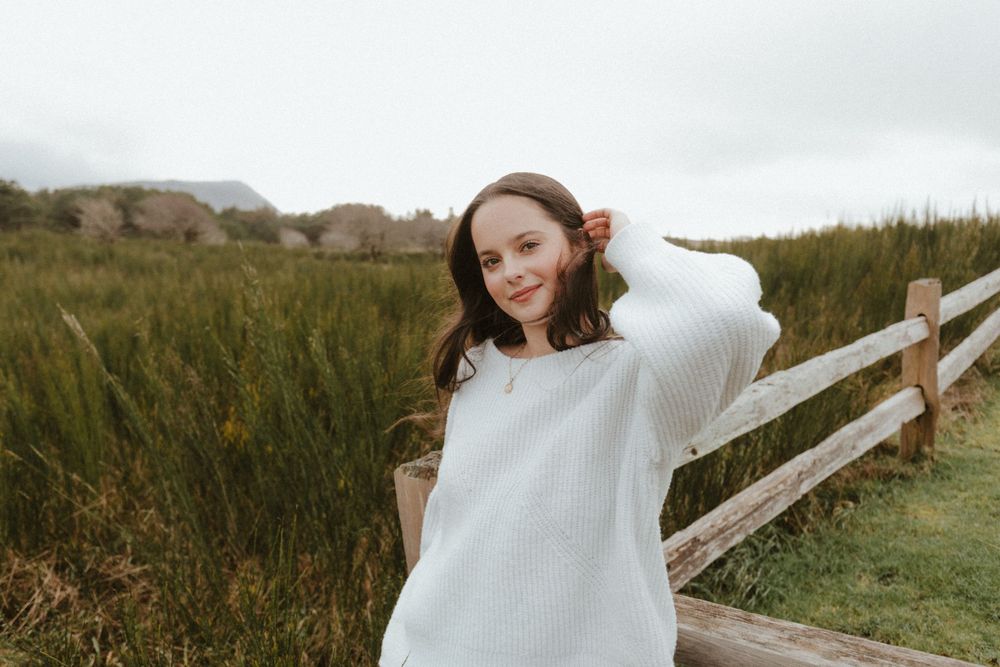 coastal senior portrait