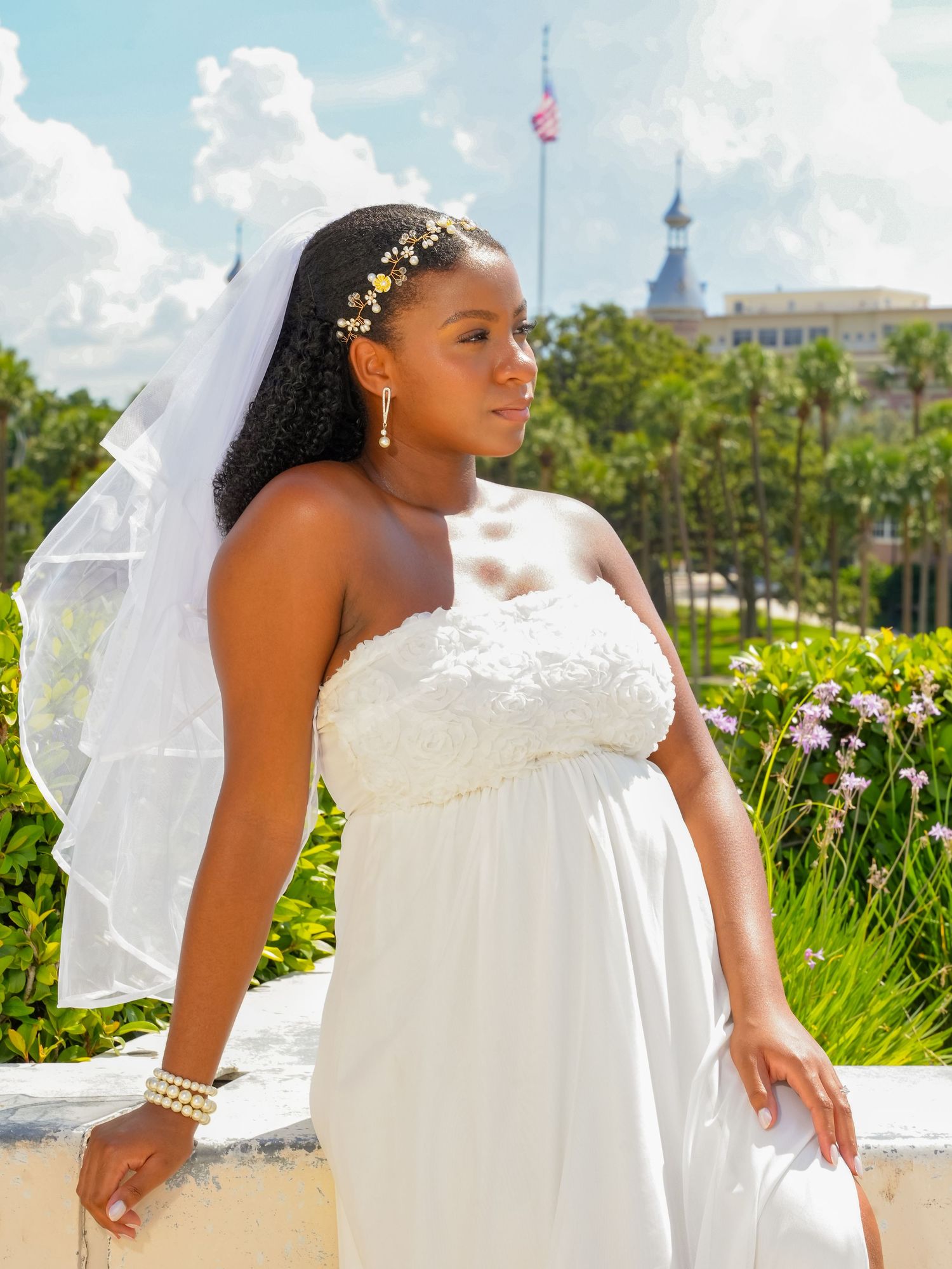 Tampa Riverwalk, Downtown Tampa Elopement-maternity-photo session-BE Jazy Photography-Tampa Bay Photographer-Elopement-Courthouse wedding