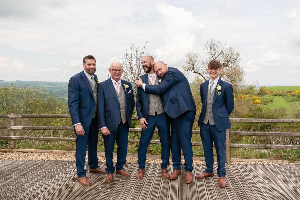 groom and groomsmen