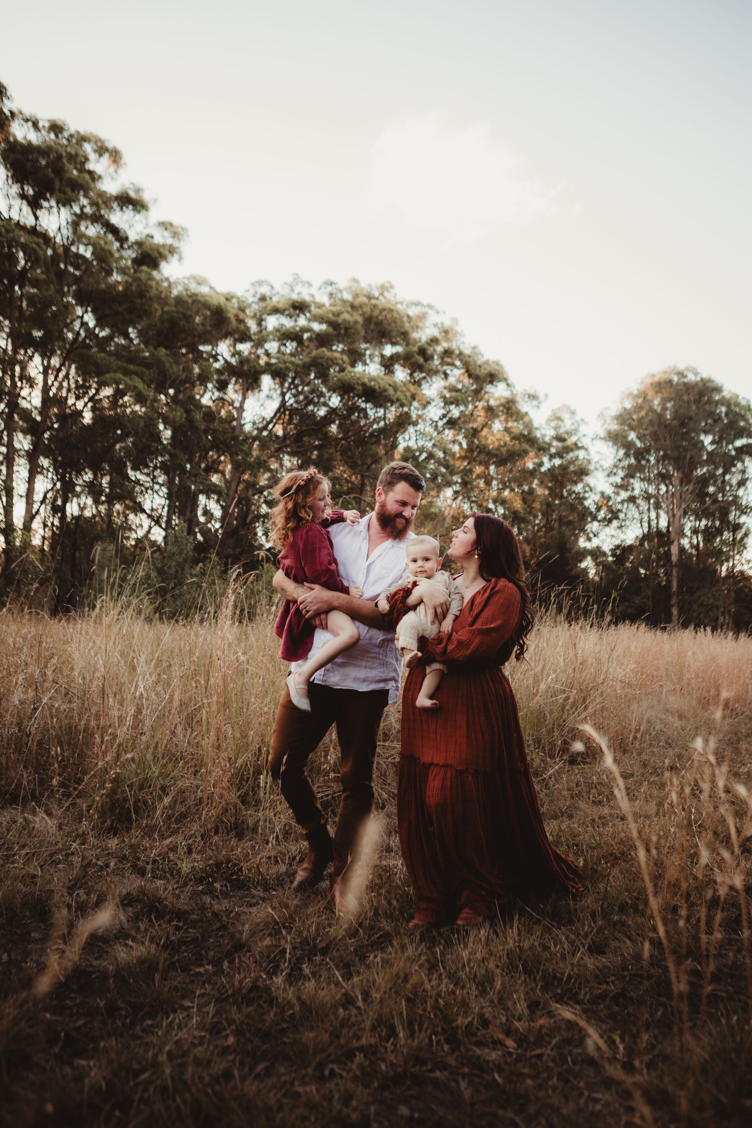 Field session golden hour Taree