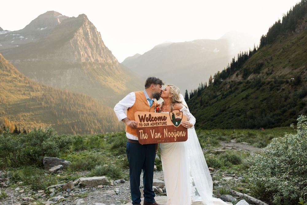 Glacier Park | Montana | Elopement | Flathead Valley Photographer