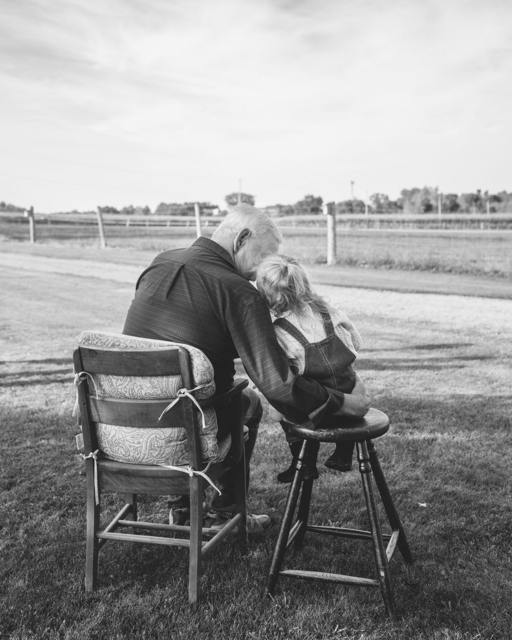 grandparents family photography, black and white family photography, editorial family photography