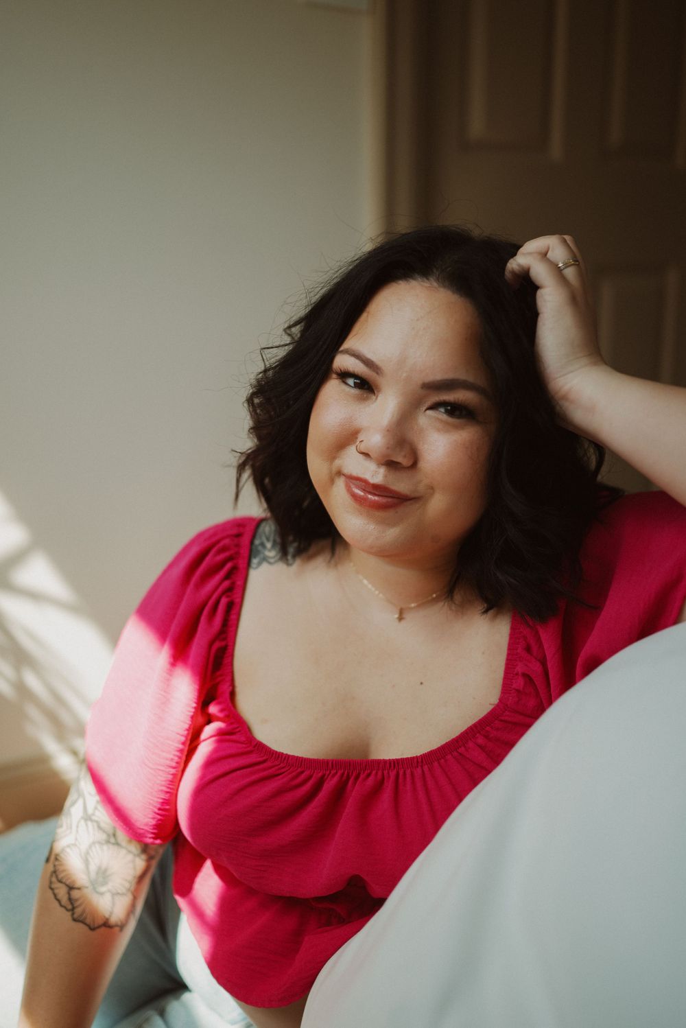Headshot of Michelle Kline, owner and lead photographer of Michelle Kay Photography.