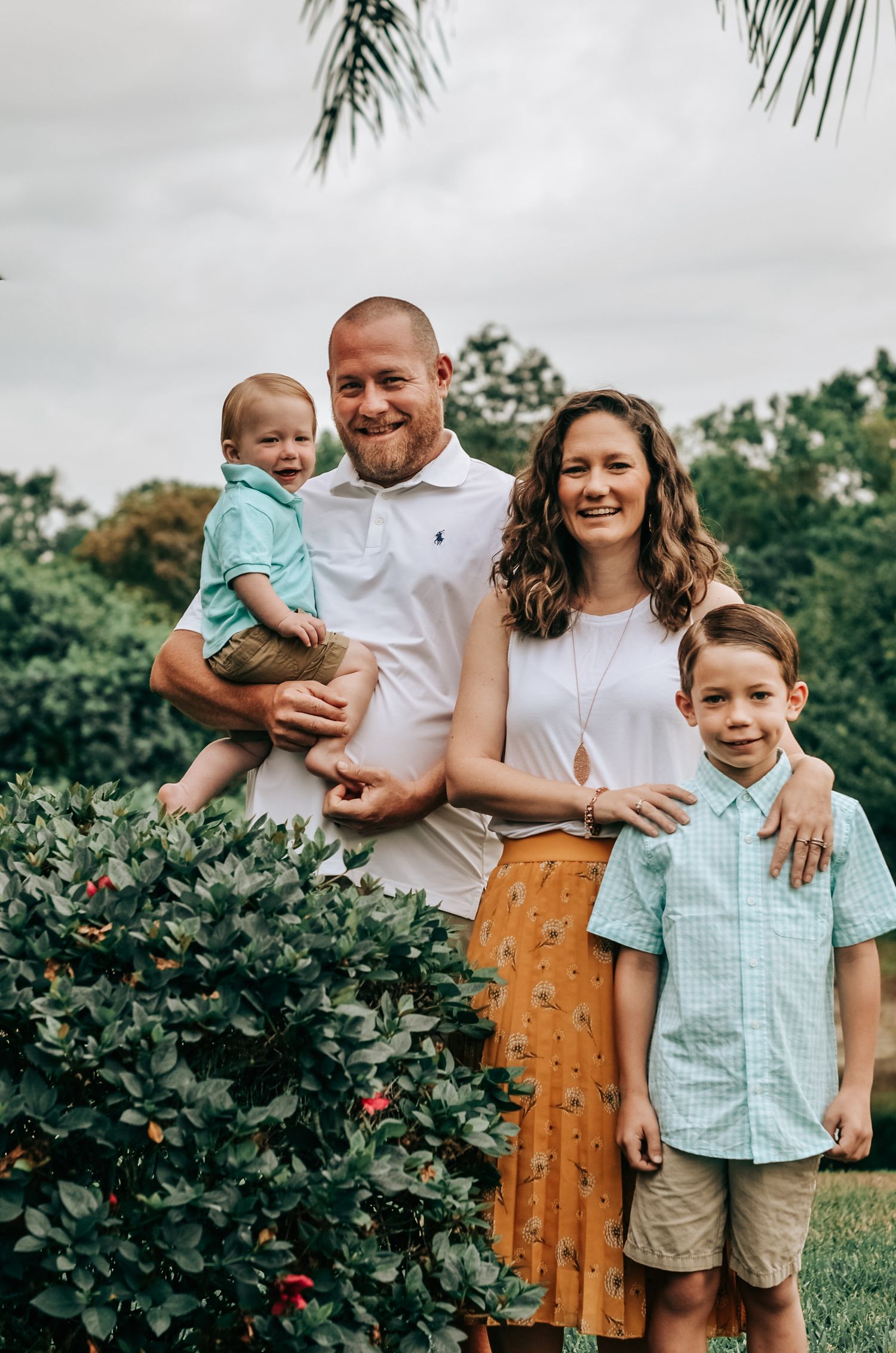 Family photos at home