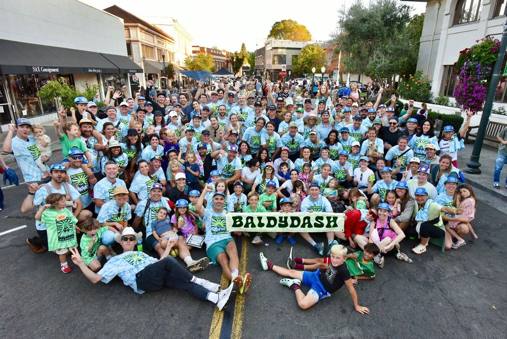 Baldydash Group Photo at the San Anselmo Live in the Avenue Event by event photographer William Wayland