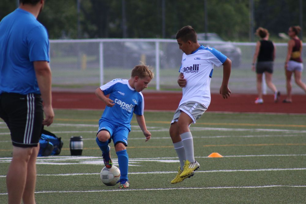 Superior Rush friendly games! Always a good way to capture soccer photography, there is usually more smiles then heartache, that's a plus!