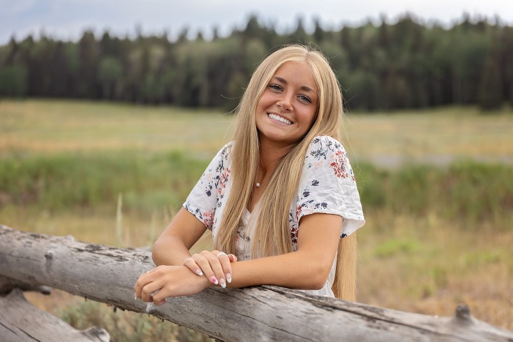 Senior portraits Idaho Mountains