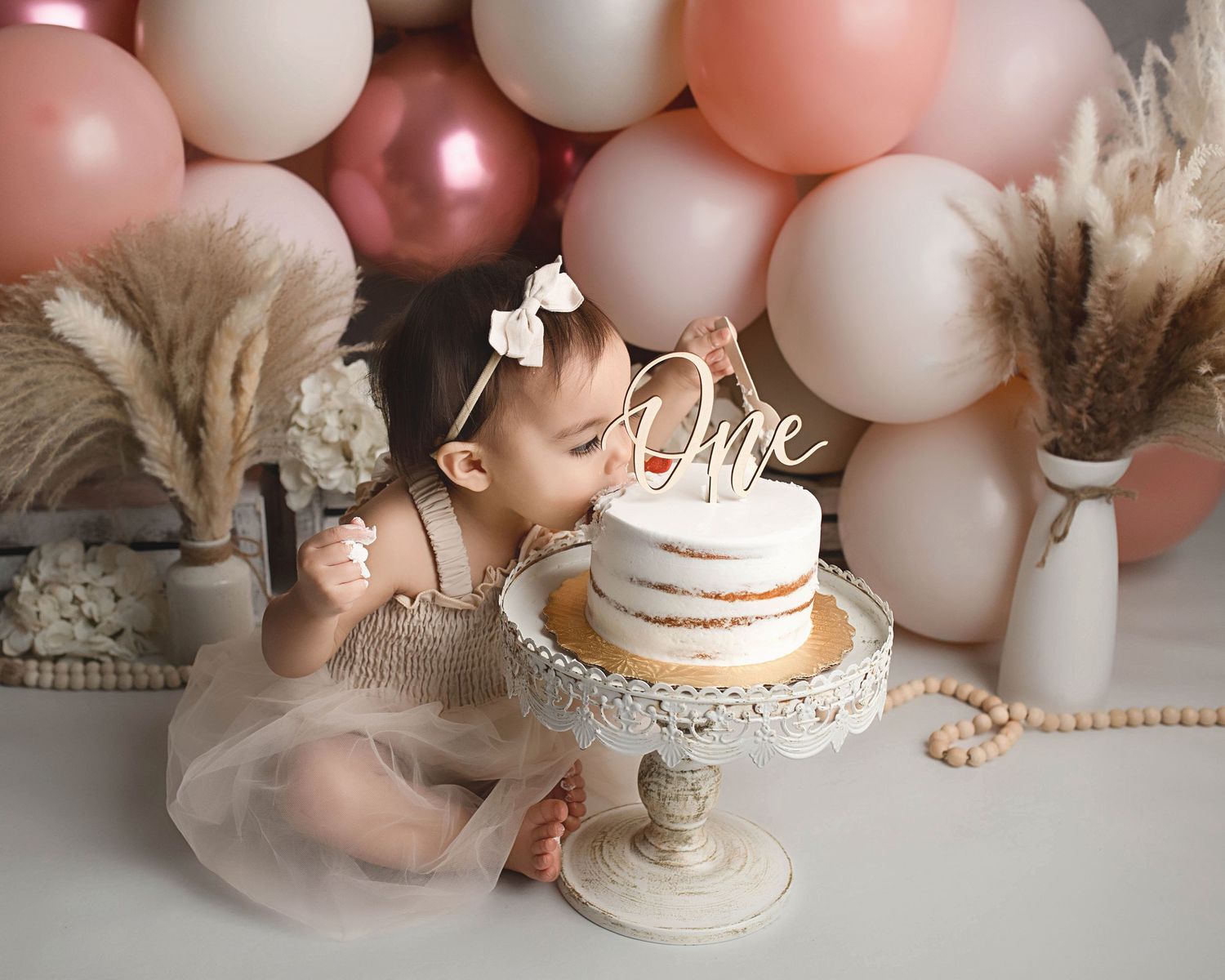 San Antonio One Year Cake Smash Photographer