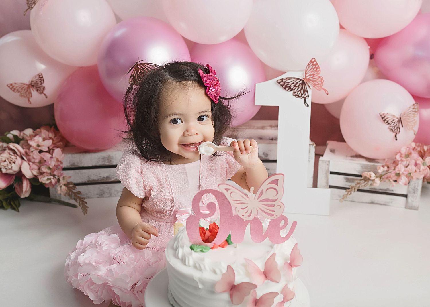 San Antonio One Year Cake Smash Photographer