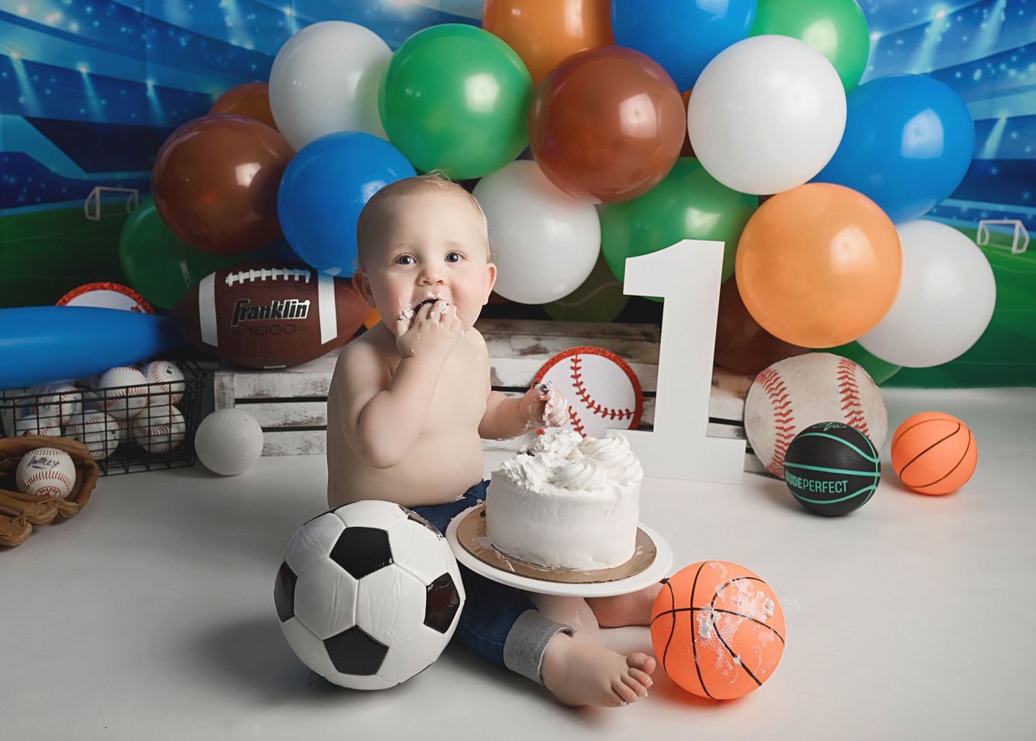San Antonio One Year Cake Smash Photographer