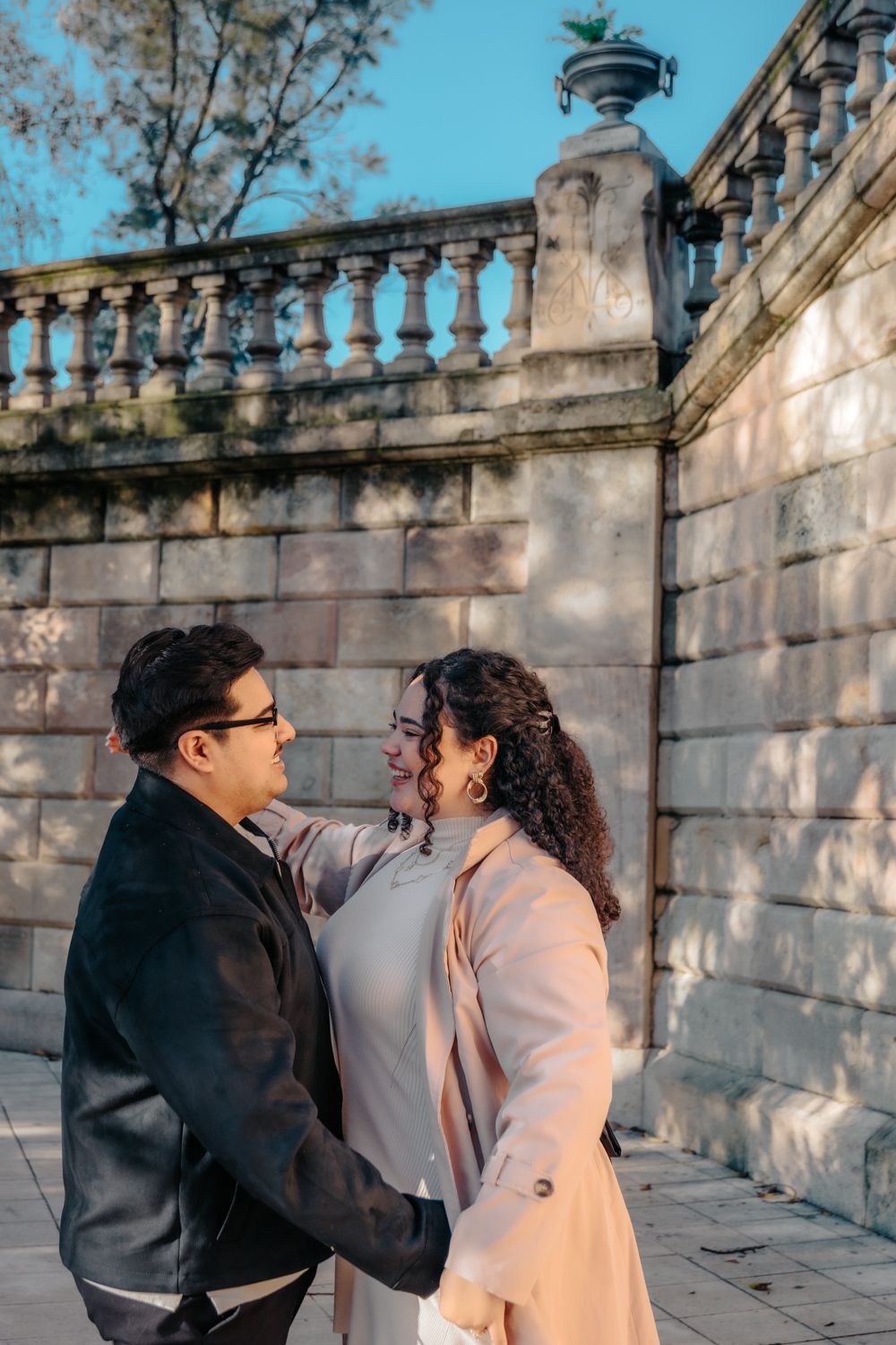 Emotional ring detail after proposal Barcelona Surprise proposal Barcelona BarcelonaLoversPH