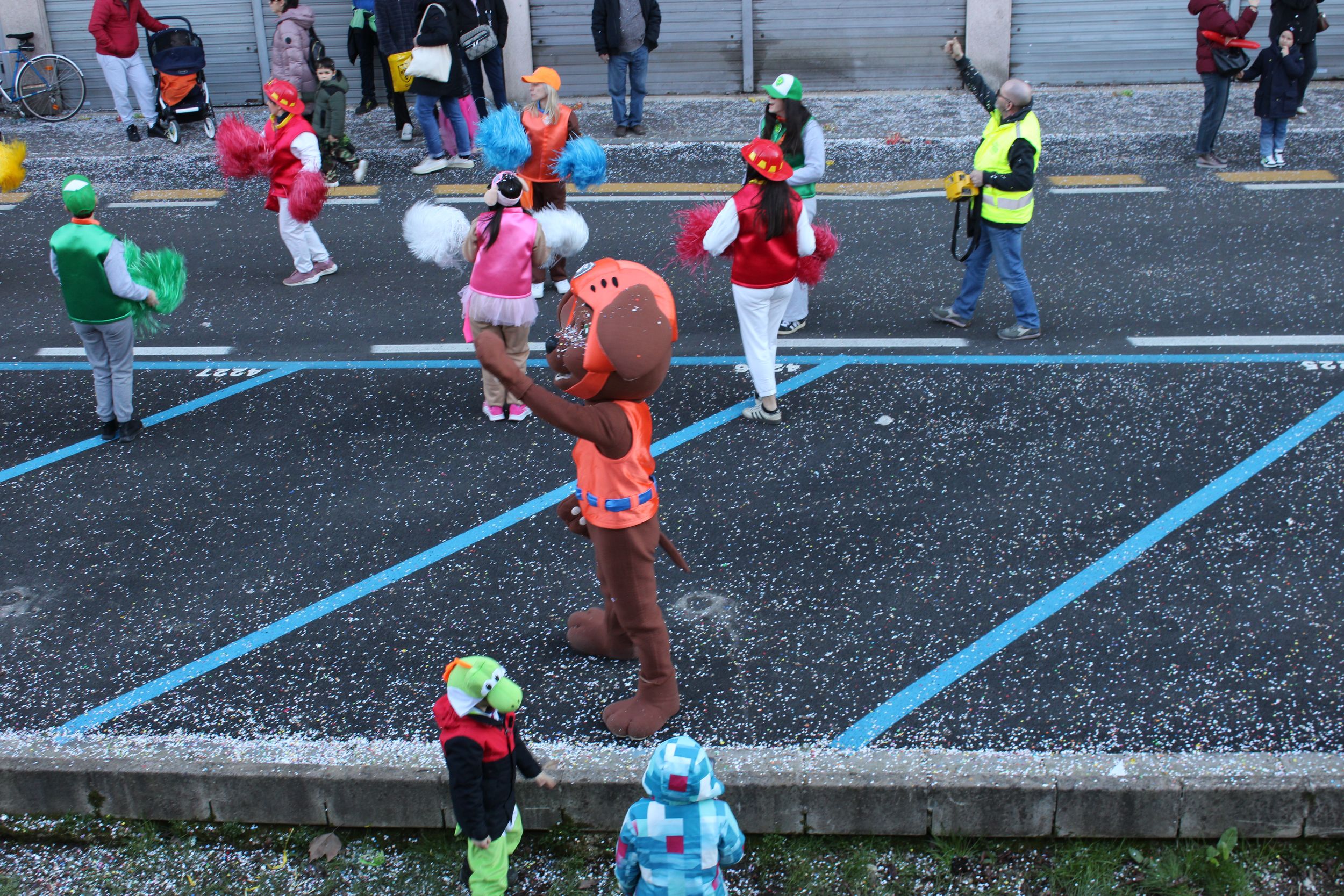 Treviso Carnival Parade 2026. The Pro Loco of Trevignano - Carnival Group Together Signoressa with the show “Paw Patrol”.