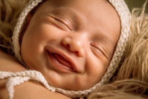 Milton Photographer newborn session sleeping baby