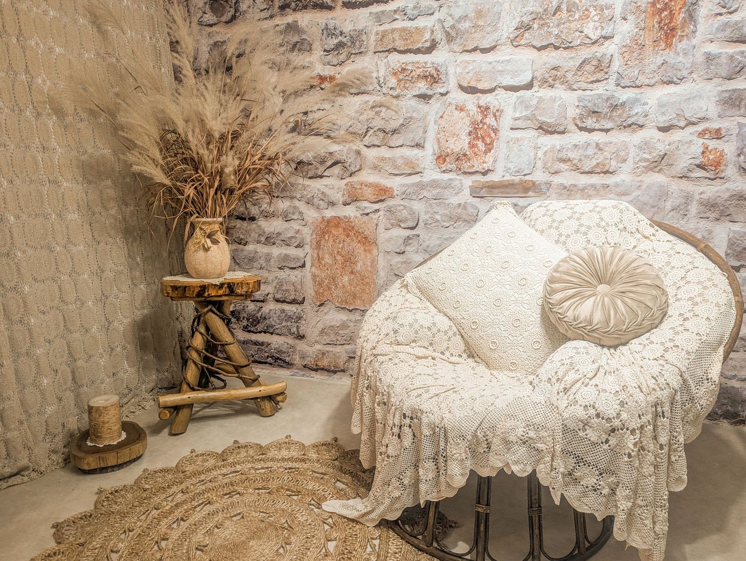 Boho Family Studio Setup Mississauga Studio Photographer