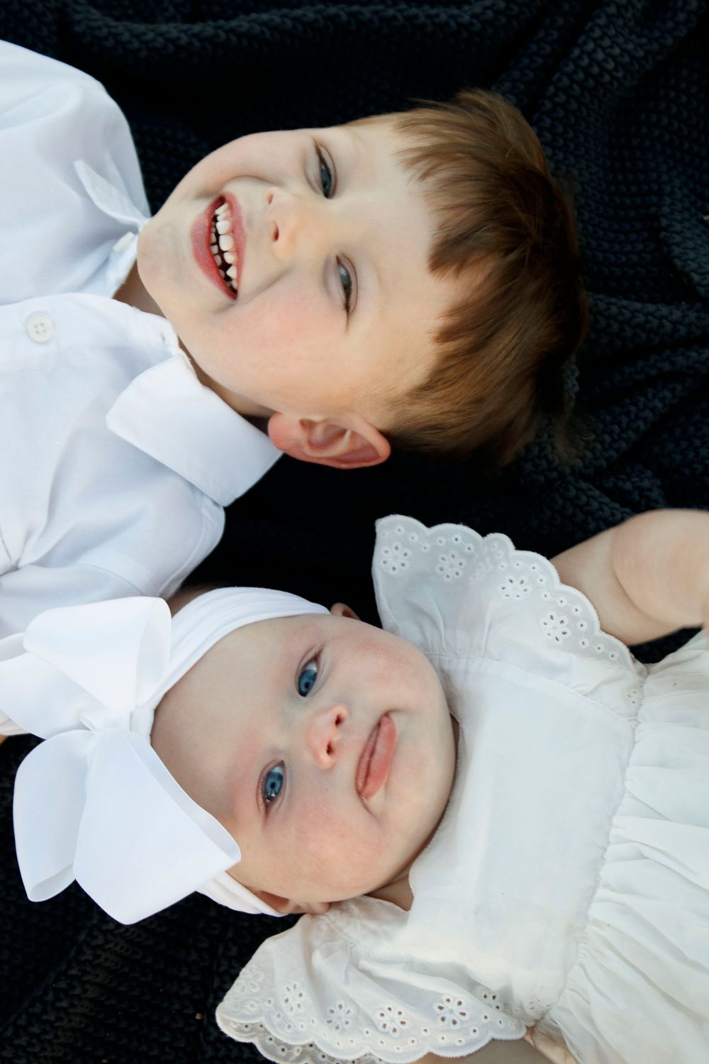 Siblings during a family Photo session at Palo Duro Canyon State Park in Canyon, Texas