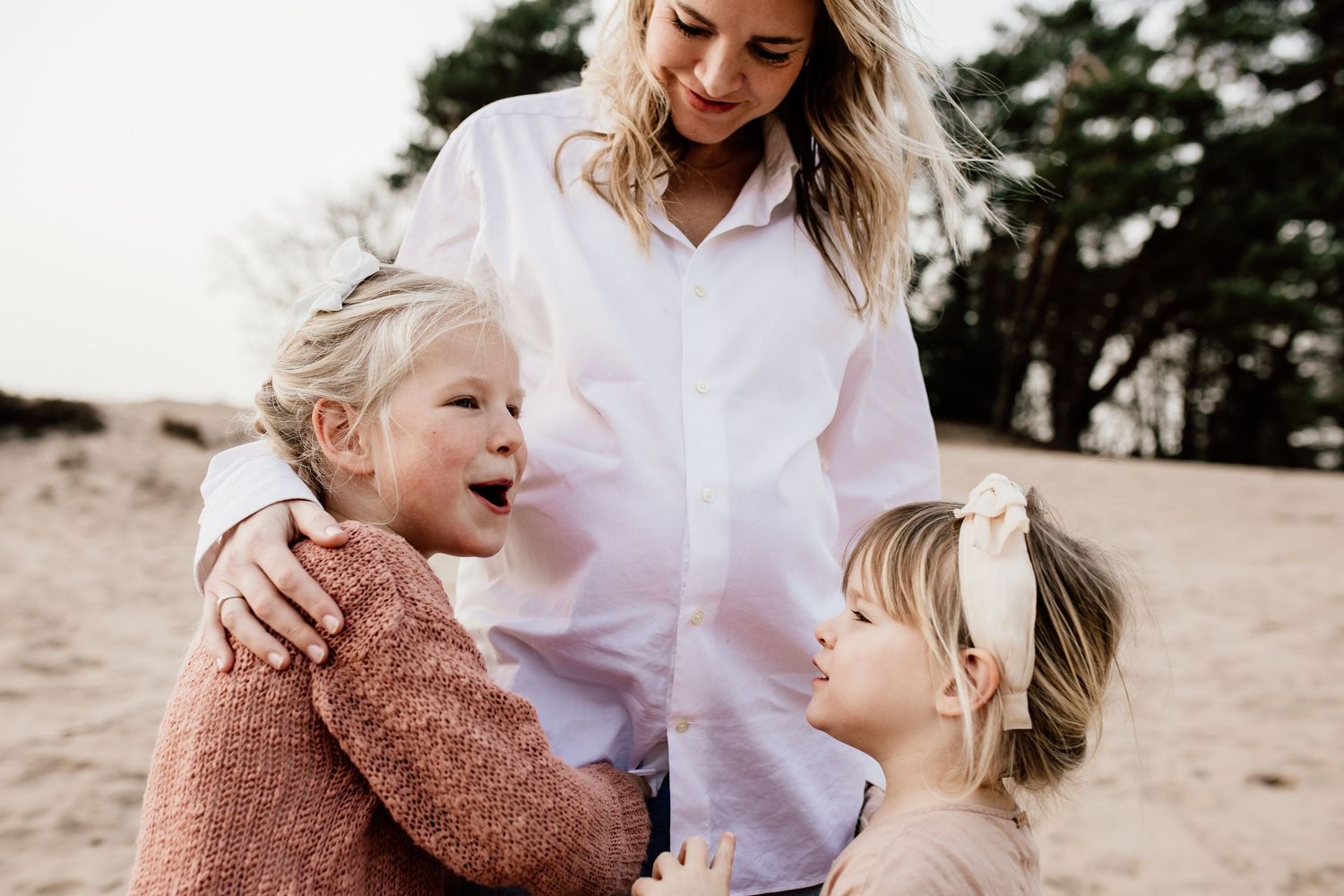 zwangerschapsshoot natuur Utrecht