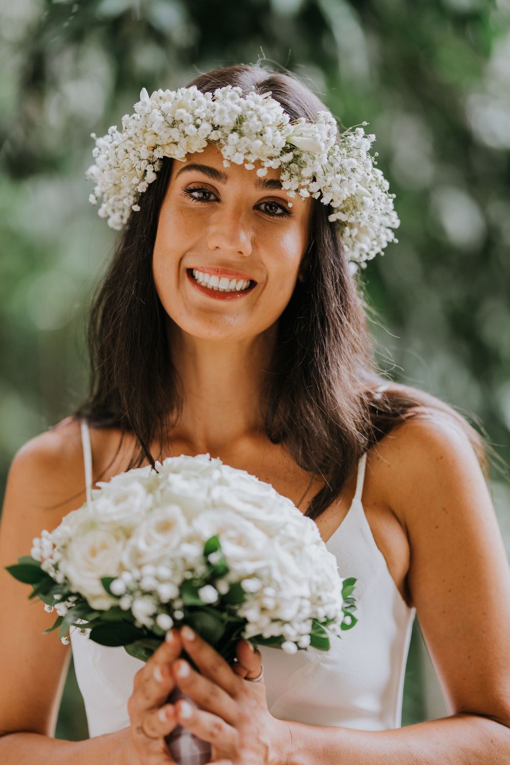 Bali resort wedding photography with jungle view ceremony at The Kayon Valley Resort