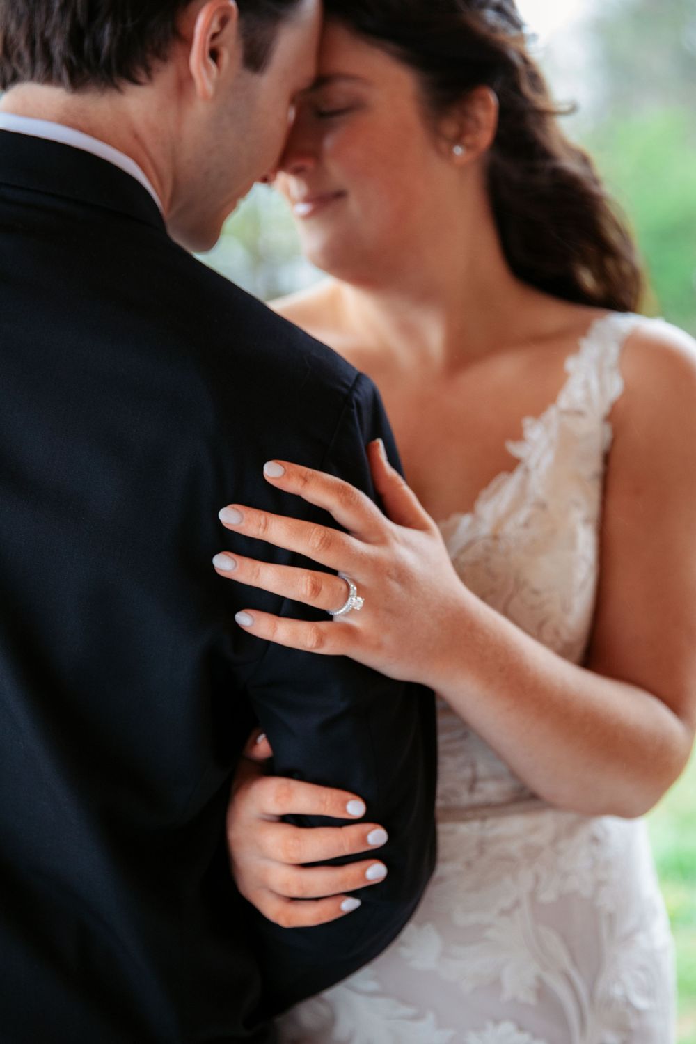 bride and groom portraits