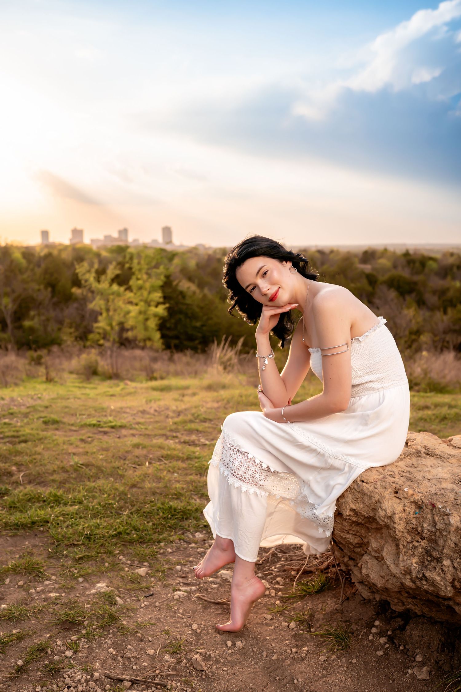 Senior Photography Tandy Hills Fort Worth Texas