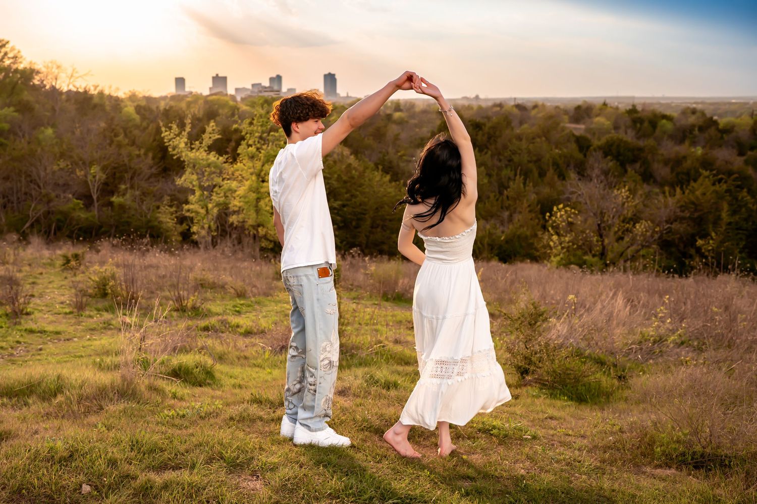 Senior Photography Tandy Hills Fort Worth Texas
