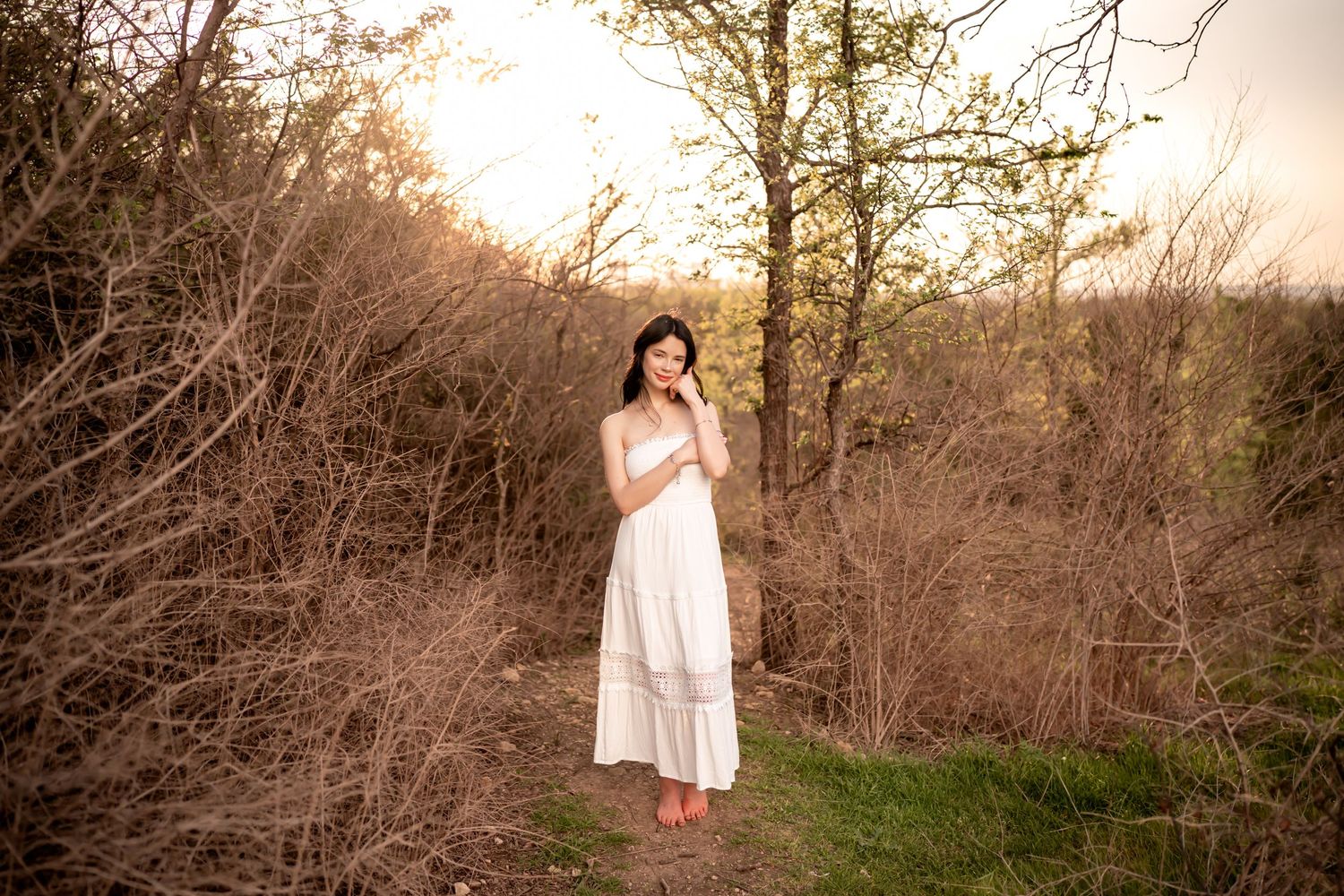 Senior Photography Tandy Hills Fort Worth Texas