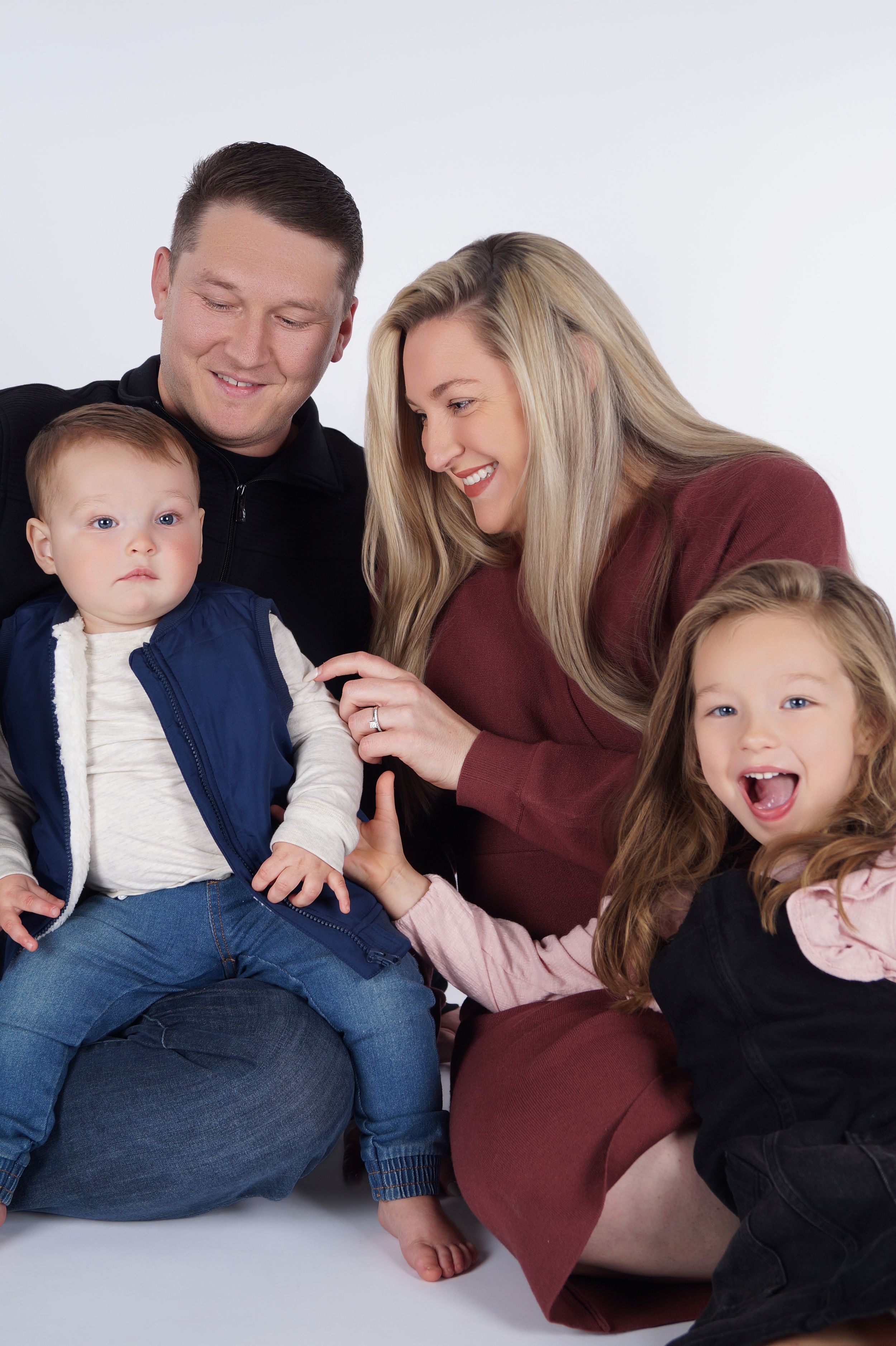 Family portrait photoshoot