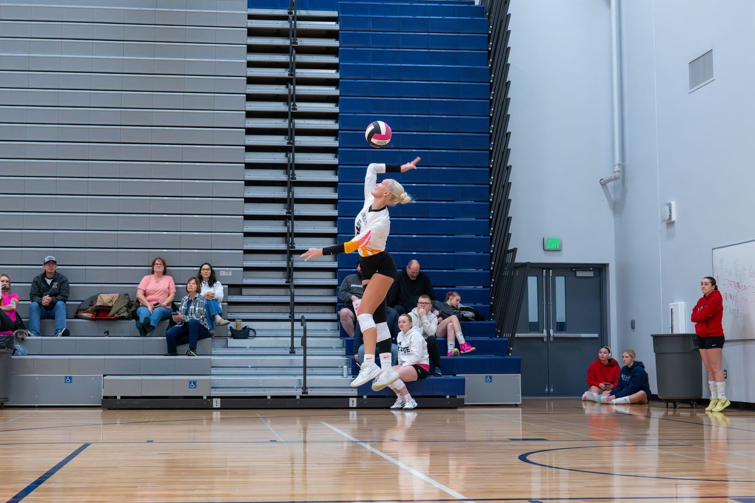 Minot North High School Volleyball Action Photography - Emma Nicole Photography