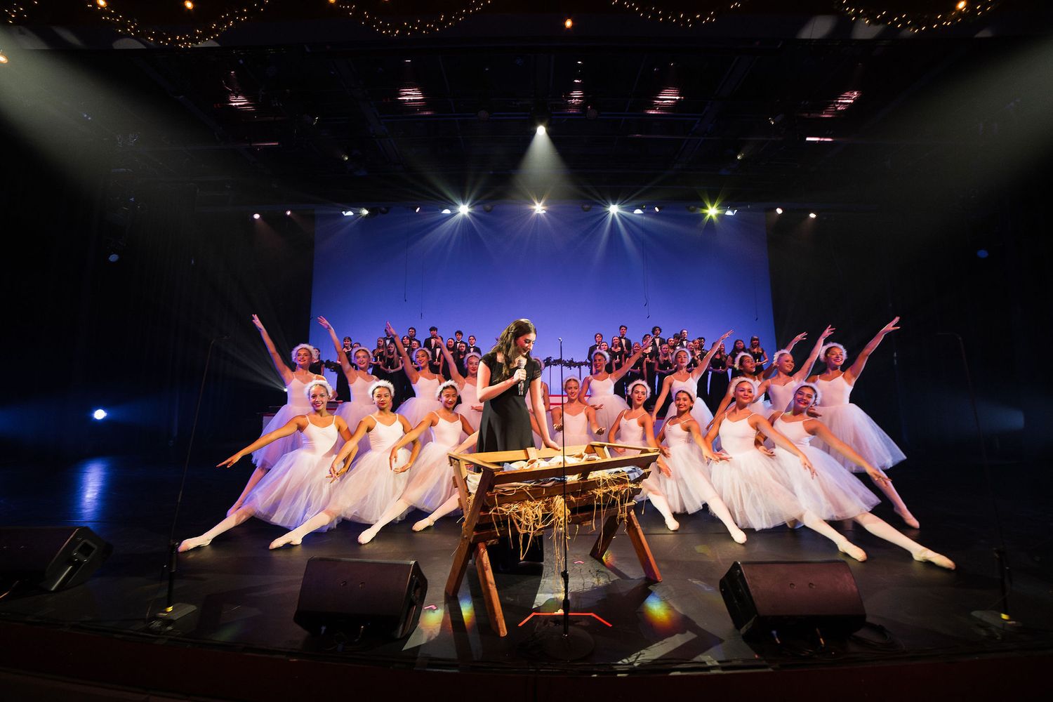 Orange Lutheran High School's Nechita Center for the Performing Arts 2025 Christmas Concert Performance