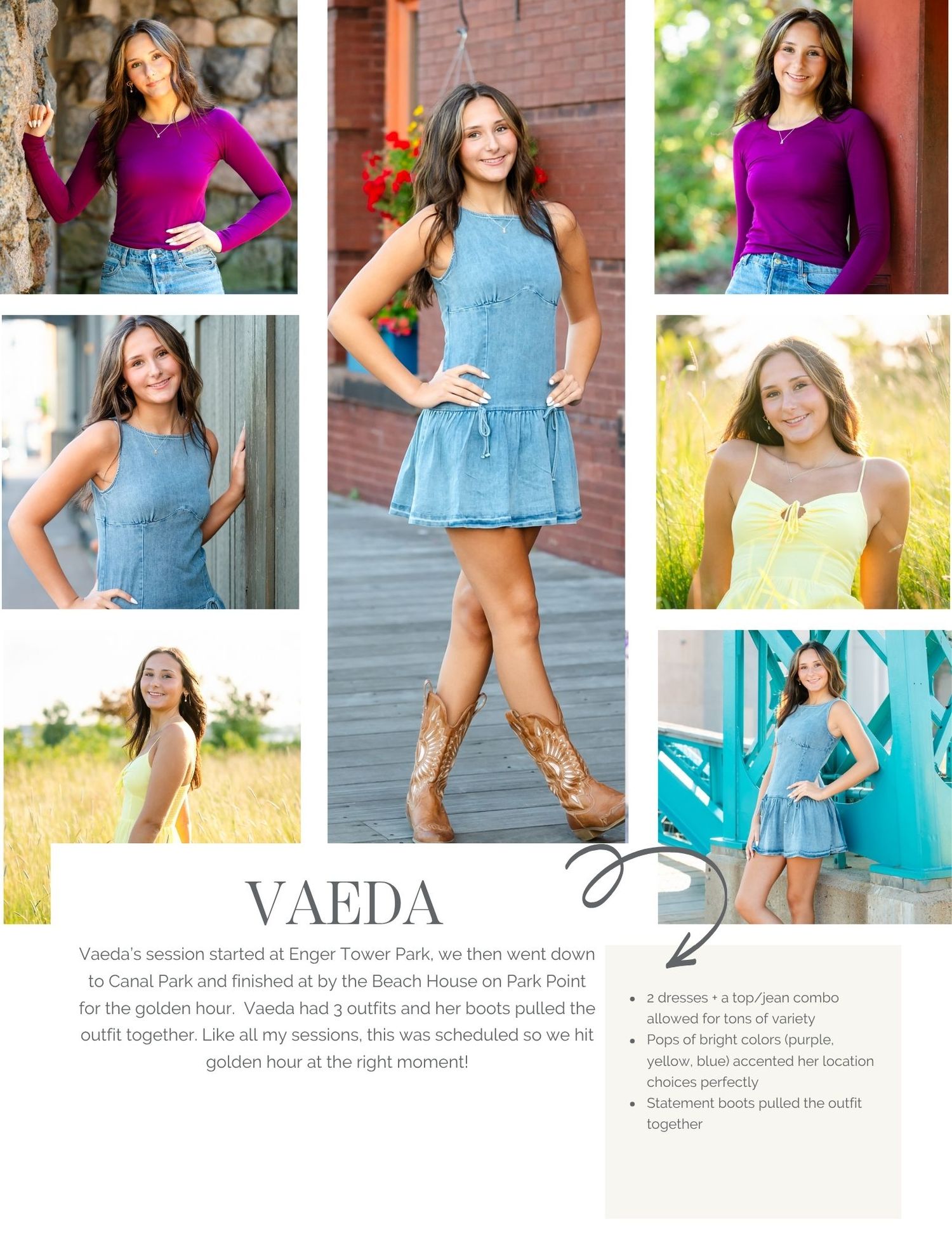Best duluth area senior grad photographer