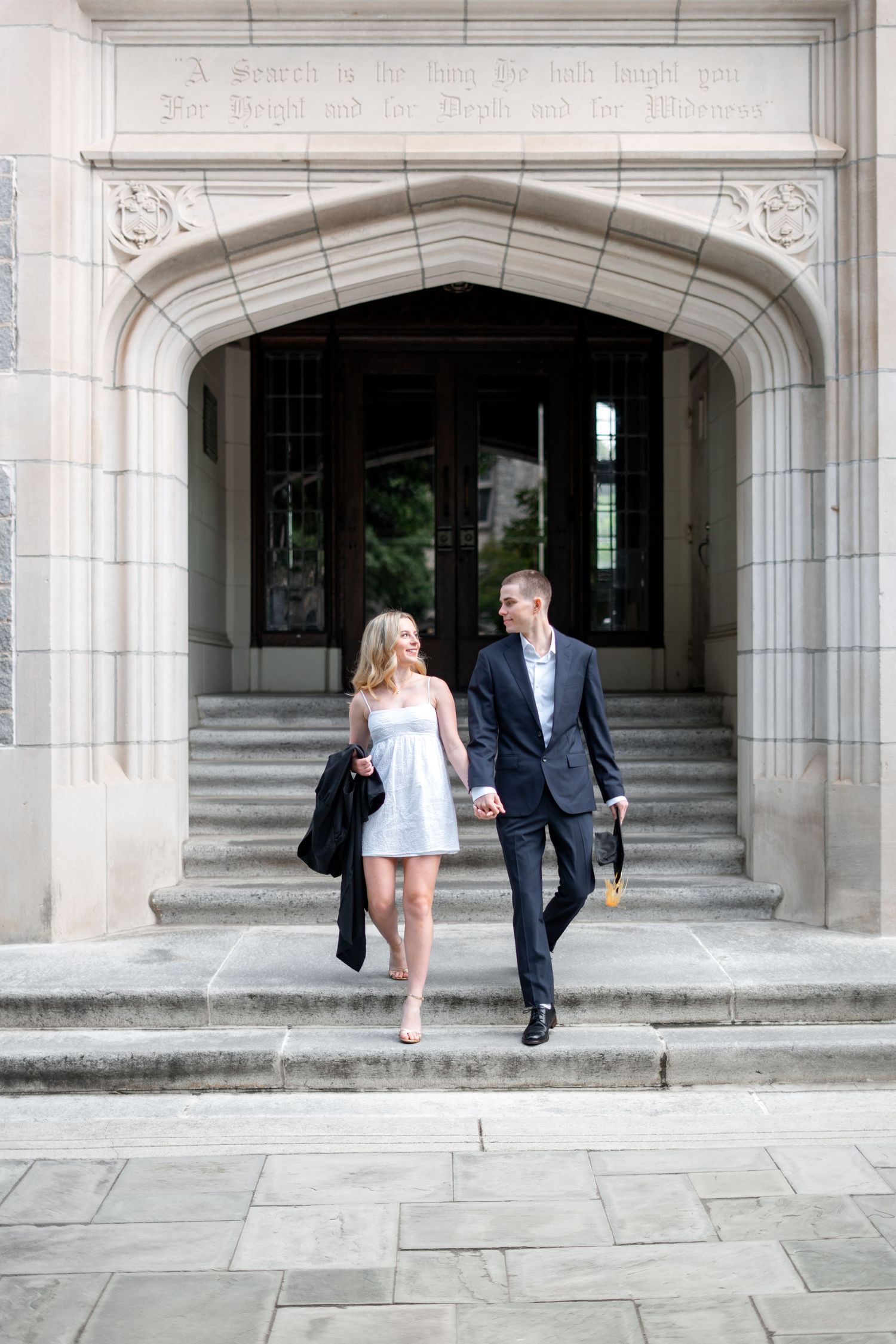 Oglethorpe graduation group photos at Goodman hall